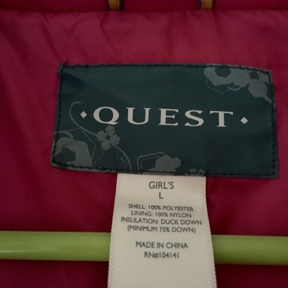 💕Cute pink girls ski vest size L (girls) - Picture 5 of 5